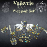 Valkyrie Animated Weapon Set $22.50