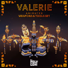 Valerie Animated Weapons & Tools Set $25.00
