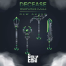 Decease Animated Weapons & Tools Set