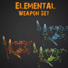 Ancient Elemental Weapons Set