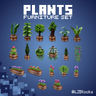 Plants Furniture Set