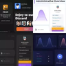 4 Themes bundle - Premium + Business + Admin (Dark/Light) - Enigma production