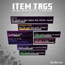 Item Tags & Rarity Tiers