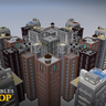 Hypixel BedWars Rooftop Map