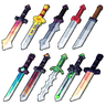 Minecraft Adventurer Swords Pack