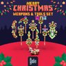 Merry Christmas Weapons & Tools Set