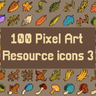 Nature Things Pixel Art 32×32 Icons