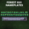 Forest GUI Nameplates