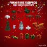 Medieval Furnitures Subpack - Christmas