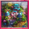 Japanese Village | Build + 5x Render for this build (Beautiful pictures of this Map. No watermark. F
