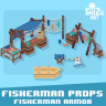 Fisherman Props + Fisherman Outfit