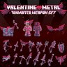 Valentine Heart Metal Animated Weapon Set