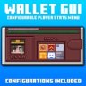 Custom Wallet Menu | Player stats menu